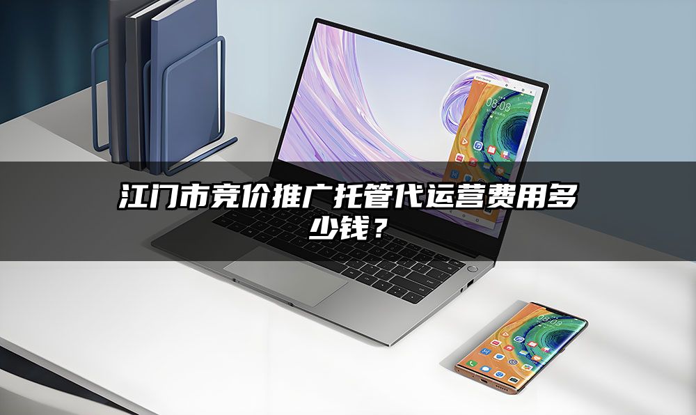 江门市竞价推广托管代运营费用多少钱？