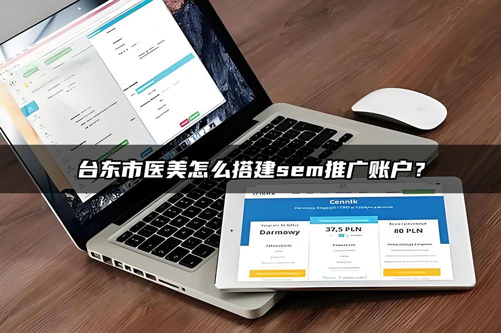 台东市医美怎么搭建sem推广账户？